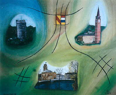 Pforzheim - l auf Leinwand - 2002 - 60 x 50 cm - 700 €